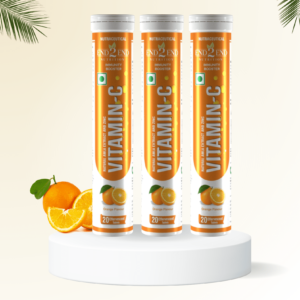 Vitamin C with Natural Amla Extract - Orange Flavour - Pack of 3