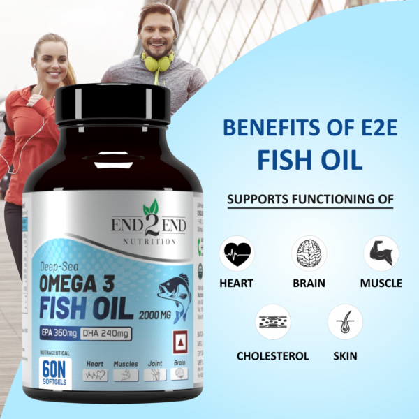 Deep Sea Omega 3 Fish Oil Capsules - Image 3