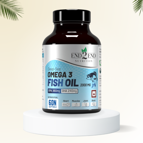 Deep Sea Omega 3 Fish Oil Capsules