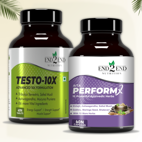 End2End Nutrition - Testo-10X & PerformX Combo